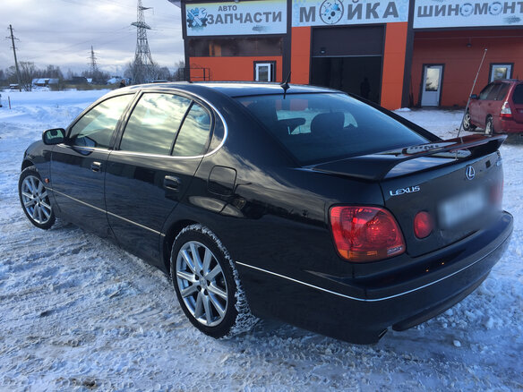 2004 Lexus GS 300 II Рестайлинг, чёрный - вид 13
