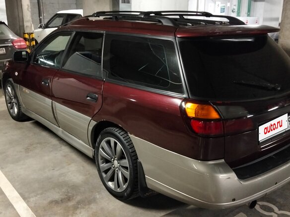 2001 Subaru Outback II, пурпурный, 330000 рублей - вид 8