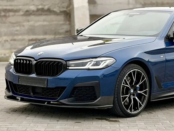 2020 BMW 5 серии 530d xDrive VII (G30/G31/G38) Рестайлинг, синий, 5000000 рублей - вид 13