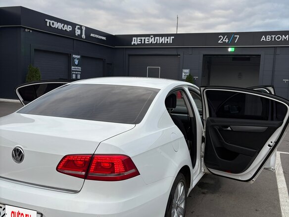2013 Volkswagen Passat B7, белый - вид 6