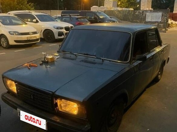 2011 Lada (ВАЗ) 2107, зелёный, 65000 рублей - вид 1