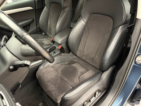 2016 Audi Q3 I (8U) Рестайлинг, синий, 2090000 рублей - вид 10