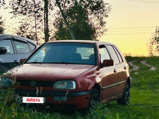 1994 Volkswagen Golf III, красный, 150000 рублей, вид 1