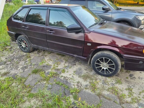 2013 Lada (ВАЗ) 2114, пурпурный, 200000 рублей - вид 4