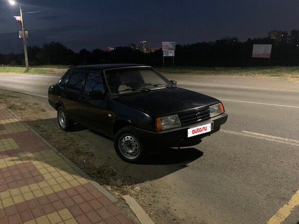 1997 Lada (ВАЗ) 21099, чёрный, 100000 рублей - вид 1