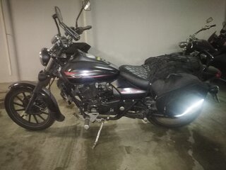 2016 Bajaj Avenger, чёрный, 140000 рублей, вид 1