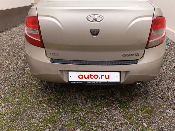 2012 Lada (ВАЗ) Granta I, бежевый, 250000 рублей - вид 7