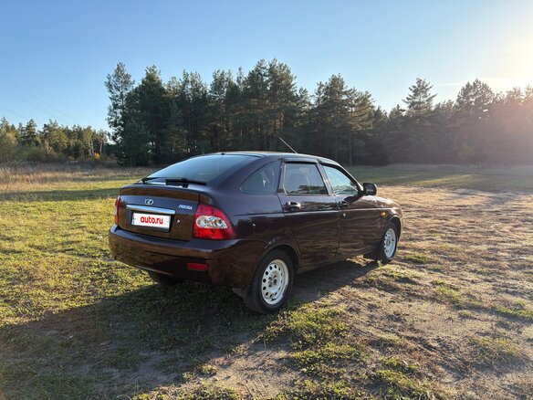 2012 Lada (ВАЗ) Priora I, пурпурный, 379000 рублей - вид 5