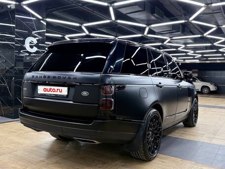 2018 Land Rover Range Rover IV Рестайлинг, чёрный, 7000000 рублей, вид 4