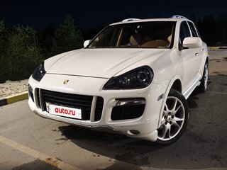 2009 Porsche Cayenne Diesel I Рестайлинг (957), белый, 2050000 рублей, вид 2