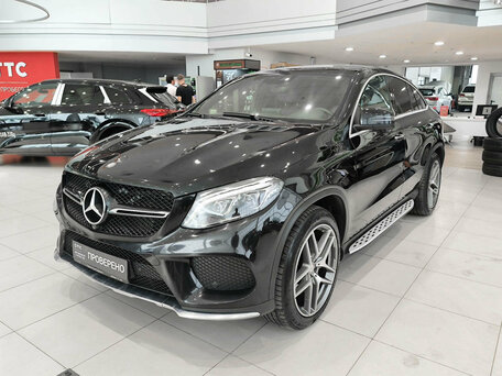 2016 Mercedes-Benz GLE Coupe 400 I (C292), чёрный, 3450000 рублей, вид 1