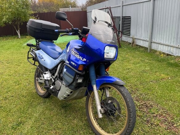 1993 Honda XL600V Transalp, синий, 330000 рублей - вид 2