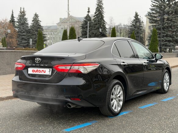 2019 Toyota Camry VIII (XV70), чёрный, 2650000 рублей - вид 5