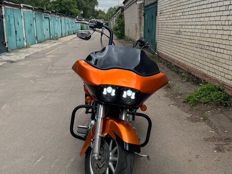 2007 Harley-Davidson Road Glide, оранжевый, 930000 рублей, вид 4