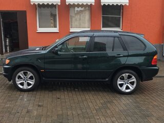 2001 BMW X5 3.0i I (E53), зелёный, 555000 рублей, вид 2