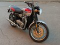 2018 Triumph Bonneville T120, пурпурный, 1000000 рублей - вид 7