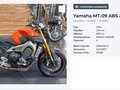 2014 Yamaha MT-09 (FZ-09), оранжевый, 727000 рублей - вид 9