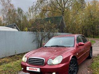 2004 Hyundai Sonata ТагАЗ IV (EF) Рестайлинг, красный, 500000 рублей, вид 3
