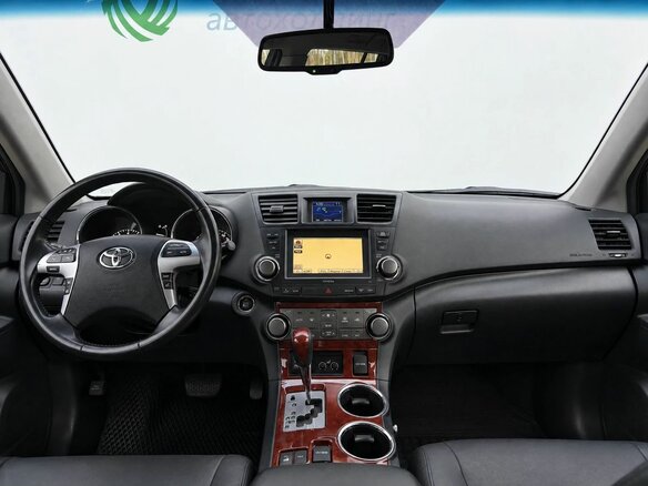 2010 Toyota Highlander II (XU40) Рестайлинг, белый, 1690000 рублей - вид 10
