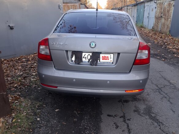 2009 Skoda Octavia II (A5) Рестайлинг, серый, 550000 рублей - вид 5