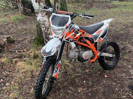 2023 Kayo Basic TT125, белый, 60000 рублей, вид 1