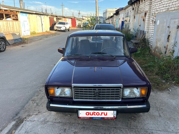 2004 Lada (ВАЗ) 2107, фиолетовый, 150000 рублей - вид 1