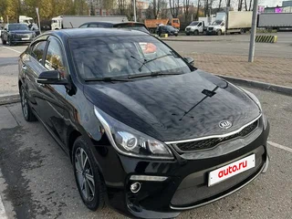2017 Kia Rio IV, чёрный, 1470000 рублей, вид 2
