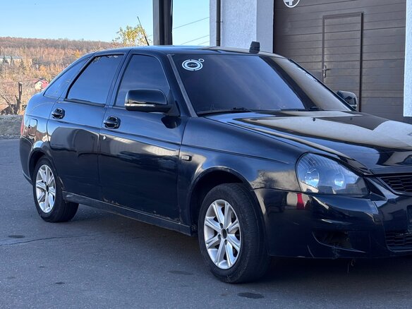 2008 Lada (ВАЗ) Priora I, синий, 150000 рублей - вид 4