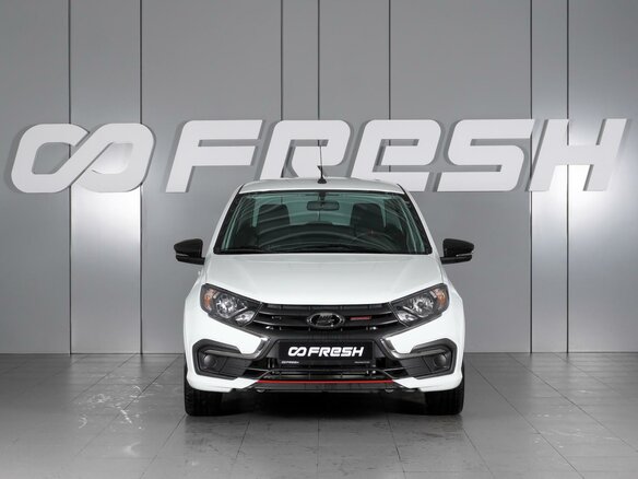 2023 Lada (ВАЗ) Granta Sport I Рестайлинг, белый, 1485000 рублей - вид 2