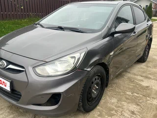 2011 Hyundai Solaris I, серый, 550000 рублей, вид 1