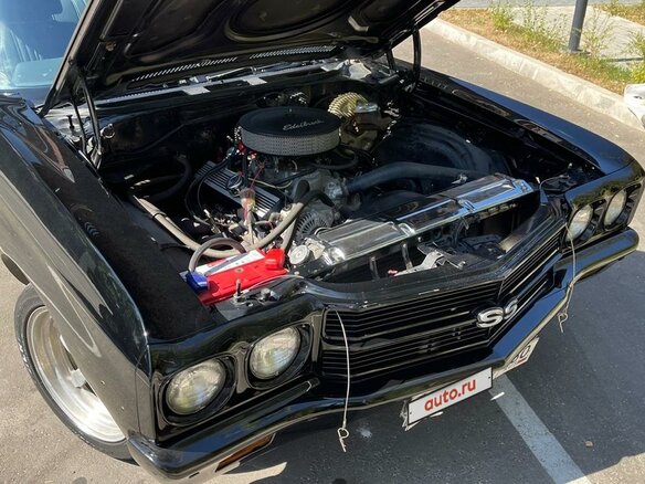 1970 Chevrolet Chevelle II, чёрный - вид 10