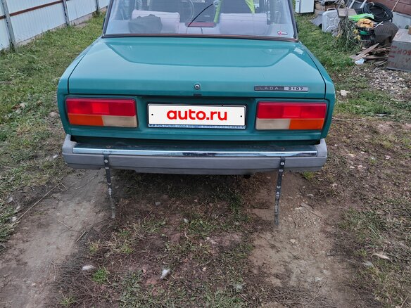 2005 Lada (ВАЗ) 2107, зелёный, 165000 рублей - вид 3