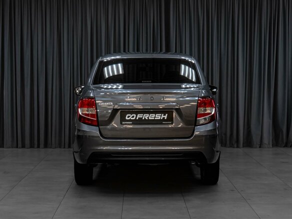 2022 Lada (ВАЗ) Granta I Рестайлинг, серый, 769000 рублей - вид 3