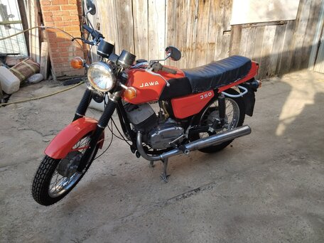 1979 Jawa 350 OHC, красный, 250000 рублей, вид 2