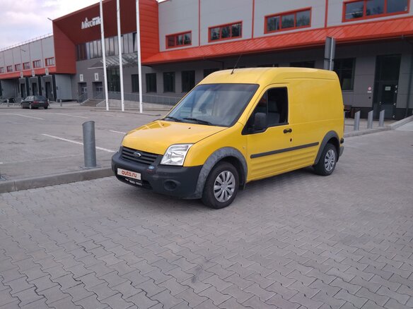 2010 Ford Transit Connect, жёлтый