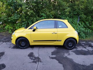 2012 Fiat 500 II, жёлтый, 860000 рублей, вид 2
