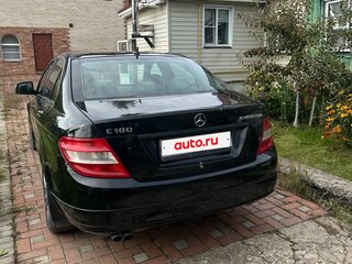 2008 Mercedes-Benz C-Класс 180 Kompressor III (W204), чёрный, 750000 рублей, вид 5
