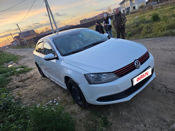 2014 Volkswagen Jetta VI Рестайлинг, белый