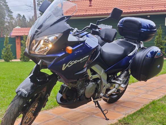 2002 Suzuki V-Strom 1000, синий, 499999 рублей - вид 3