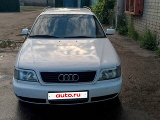 1996 Audi A6 I (C4), белый, 420000 рублей, вид 2