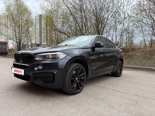 2019 BMW X6 40d II (F16), чёрный, 4800000 рублей, вид 2