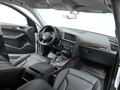 2012 Audi Q5 I (8R) Рестайлинг, белый, 1455000 рублей, вид 5