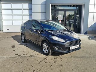 2016 Ford Fiesta Mk6 Рестайлинг, чёрный, 819000 рублей, вид 3