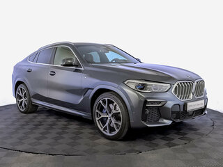 2021 BMW X6 30d III (G06), серый, 7800000 рублей, вид 3