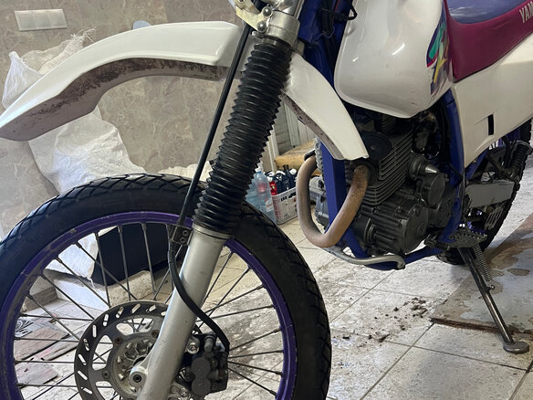1994 Yamaha TT250R, белый, 330000 рублей - вид 5