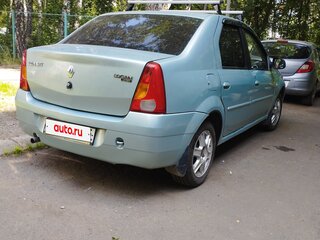 2007 Renault Logan I, зелёный, 290000 рублей, вид 3