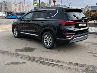 2018 Hyundai Santa Fe IV, чёрный, 3040000 рублей, вид 4
