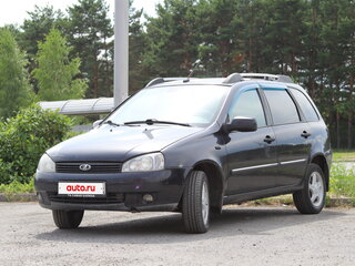 2012 Lada (ВАЗ) Kalina I, чёрный, 340000 рублей, вид 1