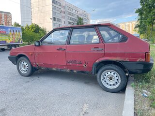 1988 Lada (ВАЗ) 2109, красный, 160000 рублей, вид 5