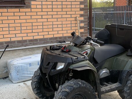 2008 Polaris Sportsman 400, зелёный, 360000 рублей, вид 1